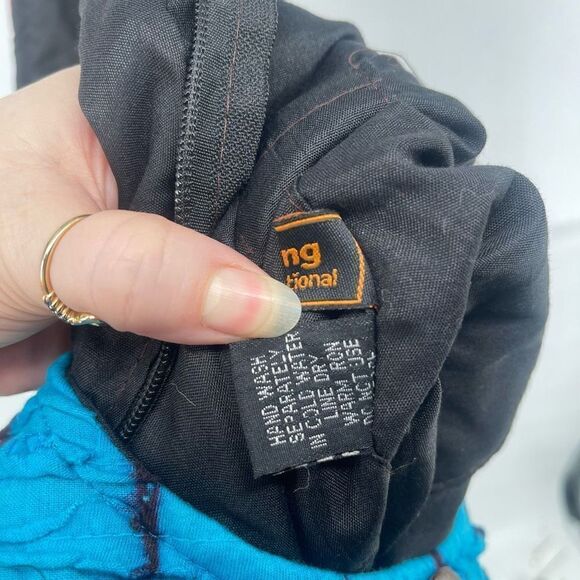 Rising International Women's Sling Shoulder Bag Tie Dye Boho Rainbow Ruffled - Picture 9 of 14